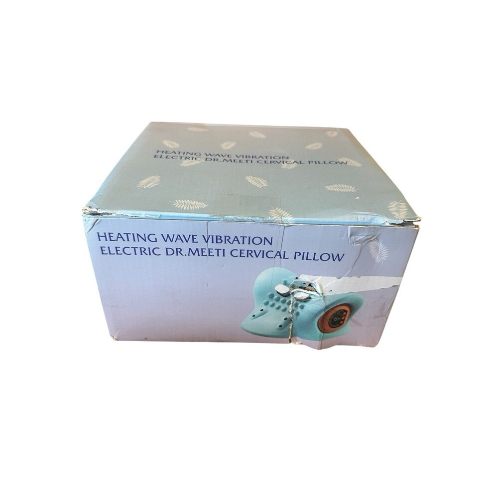 Heating Wave Vibration Electric Dr. Meeti Cervical Pillow For Neck Pain & Remote